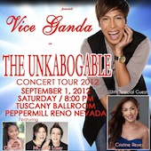 Vice Ganda The Unkabogable Concert Tour 2012 Reno